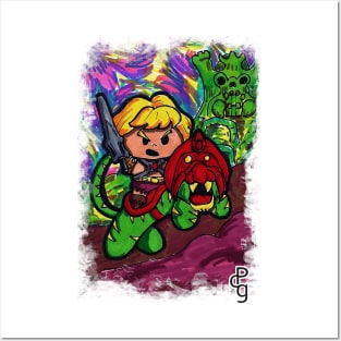 Kawaii He-Man Posters and Art